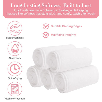 U-Shaped Beauty Spa Face Towel (50 Towels Pkg)