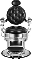 Atlas Shine Barber Chair (Black Chrome)