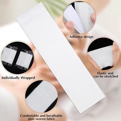 Disposable Hairband, Non-woven Fabric Spa Headband (200 PCS)